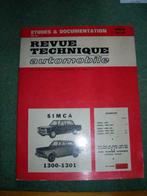 Simca 1300 / 1301 livre atelier, Ophalen of Verzenden