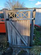 Tuinpoort hout, Tuin en Terras, Ophalen, 100 tot 150 cm, Draaipoort, 150 tot 200 cm