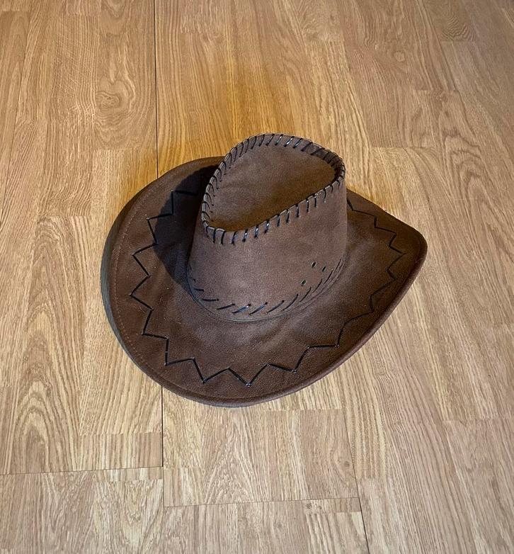 Authentieke Cowboyhoed – Stoer & Tijdloos, Hobby en Vrije tijd, Feestartikelen, Zo goed als nieuw, Hoed of Pruik, Ophalen of Verzenden