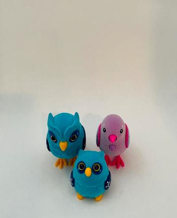 Digibirds: mus, uil, baby uil, Ophalen, Zo goed als nieuw, Overige typen