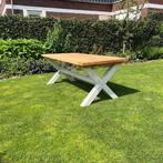 Stevige Douglas Tuintafels met witte poten | Gloednieuw, Nieuw, Rechthoekig, Ophalen of Verzenden, Hout