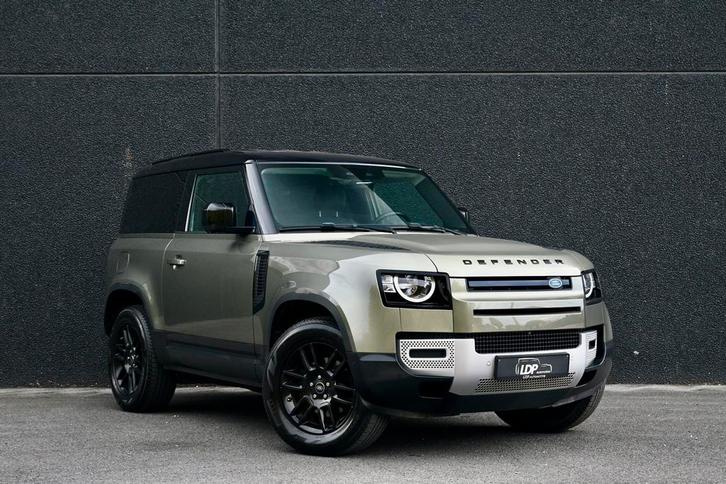 Land Rover Defender 90 3.0 D250 BLACK PACK, Auto's, Land Rover, Bedrijf, Te koop, Apple Carplay, Defender, Diesel, Euro 6, Zwart