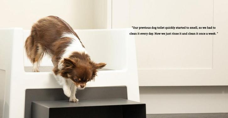 Binnentoilet voor kleine honden, Dieren en Toebehoren, Honden-accessoires, Gebruikt, Ophalen of Verzenden