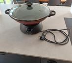 Elektrische wok nova, Ophalen, Zo goed als nieuw, Wok