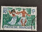 Polynesie française 1960 - dansers, Ophalen of Verzenden, Gestempeld