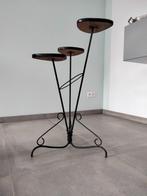 1950s 60s vintage planttafeltje bijzettafeltje staander, Ophalen, Gebruikt