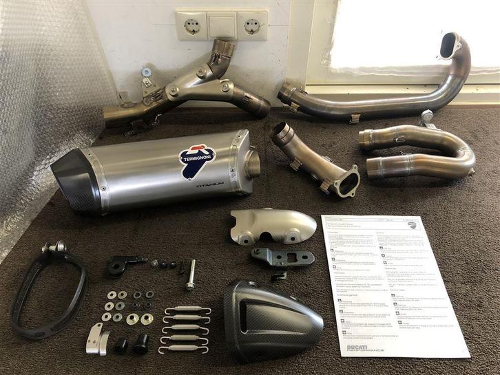 Termignoni uitlaat Ducati Hypermotard 939 16-18 Hyperstrada, Motoren, Onderdelen | Ducati, Gebruikt, Ophalen of Verzenden