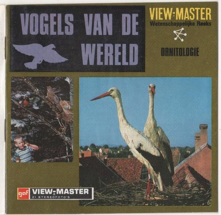 View-master Vogels van de Wereld B 678 NL, Antiek en Kunst, Antiek | Speelgoed, Ophalen of Verzenden