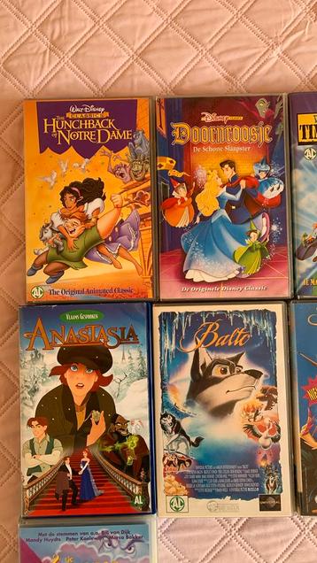 Kinderfilms-Videocasettes beschikbaar voor biedingen