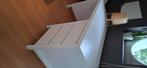 Stevige bureau in gelakt hout, Ophalen, Gebruikt, Bureau