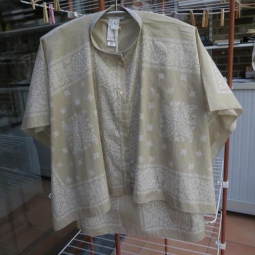 Blouse + vast topje nieuw beige Fabiana Filippi mt 38 (it42), Kleding | Dames, Blouses en Tunieken, Nieuw, Maat 38/40 (M), Beige