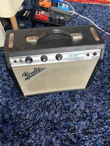 Fender Champ uit 1976 (verbeterde luidspreker — Fane Classic beschikbaar voor biedingen