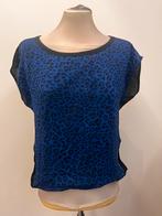 Marccain sports bloes maat 2/38, Blauw, Ophalen of Verzenden, Zo goed als nieuw, Korte mouw