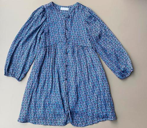 Robe fleurie bleue Zara 152, Enfants & Bébés, Vêtements enfant | Taille 152, Comme neuf, Fille, Robe ou Jupe