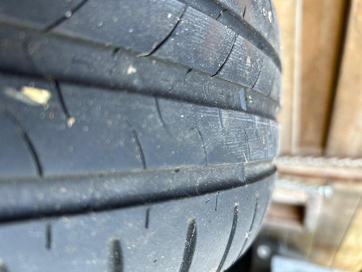 4 standaard 15” velgen met banden VW Golf, Auto-onderdelen, Banden en Velgen, Banden en Velgen, Zomerbanden, 15 inch, 195 mm, Personenwagen