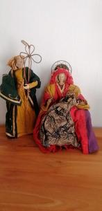 Kerststal in papier maché, Ophalen, Gebruikt
