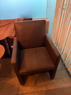 Lederen stoelen met wieltjes, Huis en Inrichting, Ophalen, Gebruikt