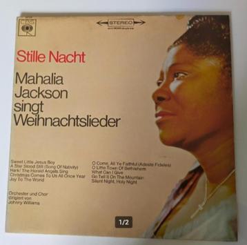 Vinyl LP Mahalia Jackson Stille Nacht Kerst Gospel Soul beschikbaar voor biedingen