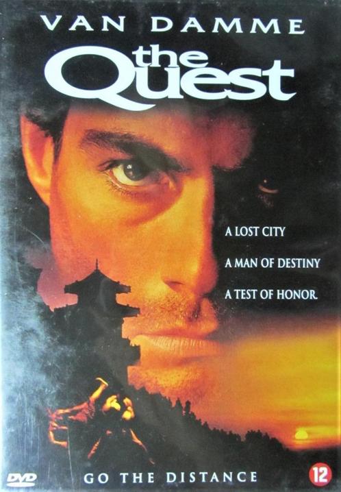 DVD ACTIE- THE QUEST (JEAN CLAUDE VAN DAMME), Cd's en Dvd's, Dvd's | Actie, Zo goed als nieuw, Actiethriller, Alle leeftijden