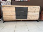 Dressoir industriële stijl, Huis en Inrichting, Kasten | Dressoirs, Ophalen, 150 tot 200 cm, Zo goed als nieuw, 25 tot 50 cm