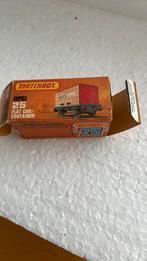 Matchbox Superfast 25 Flat Car Container doosje, Ophalen of Verzenden