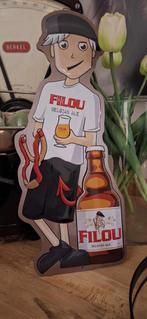 Reclamebord Filou, Verzamelen, Biermerken, Ophalen, Nieuw