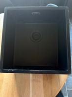 Spoelbak ABK met toebehoren, Huis en Inrichting, Keuken | Keukenelementen, Ophalen, Minder dan 50 cm, Gebruikt, Zwart