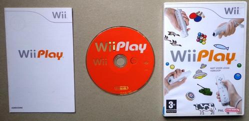 Wii Play voor de Nintendo Wii Compleet, Consoles de jeu & Jeux vidéo, Jeux | Nintendo Wii, Utilisé, Enlèvement ou Envoi