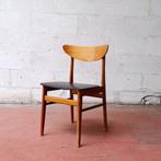 Vintage teakhouten stoel van Farstrup Møbler, Denemarken 196, Huis en Inrichting, Stoelen, Gebruikt, Bruin, Eén, Ophalen