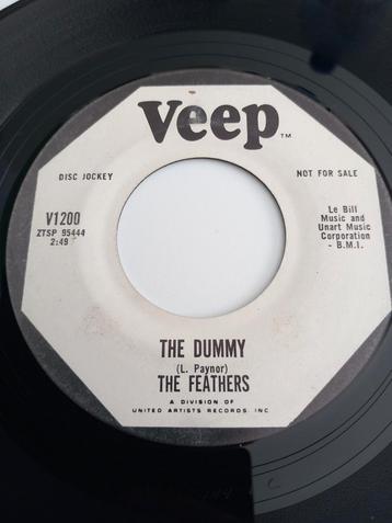 THE FEATHERS . THE DUMMY .POPCORN USA 45T, Enlèvement ou Envoi, Comme neuf