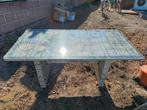 Gratis tuinset (plastiek is verduurd), Tuin en Terras, Ophalen, Gebruikt