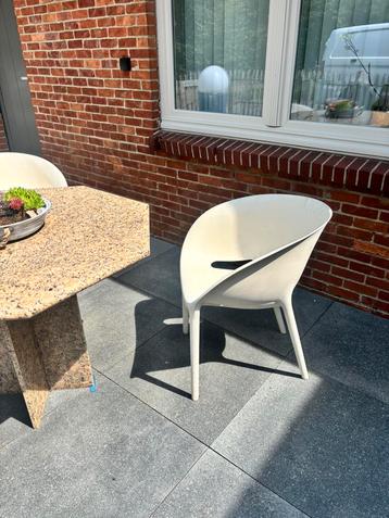 Design Philippe Starck soft egg stoelen 4 stuks beschikbaar voor biedingen