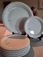 wit kaas servies Bon Apart porselein 7 stuks, Ophalen of Verzenden, Porselein, Bord(en)