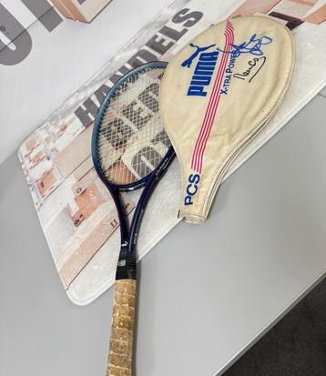 PUMA X-TRA POWER PRO PCS TENNIS RACKET Jeremy Bates Signed ! beschikbaar voor biedingen