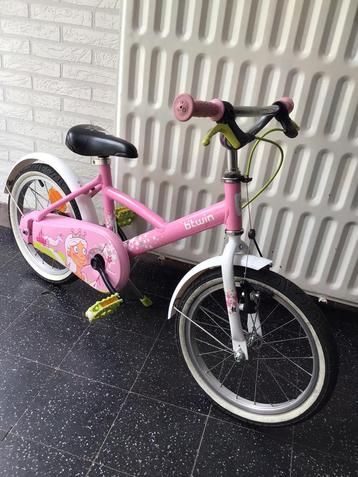 Prinsessen fietsje 16 inch 