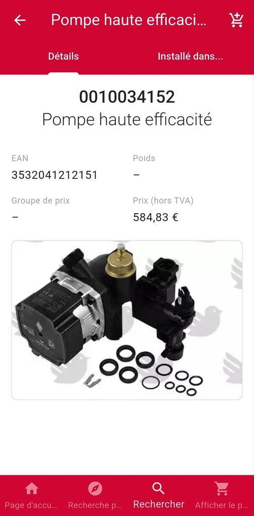 Pompe Haute efficacitè Bulex Thematek / Themaclassic (neuve), Collections, Collections Autre, Neuf, Enlèvement ou Envoi