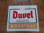 Duvel - Emaillerie Belge., Verzamelen, Ophalen, Zo goed als nieuw, Reclamebord, Plaat of Schild, Duvel