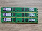 3 barrettes RAM DDR3 4 GB 1066, Computers en Software, RAM geheugen, Desktop, 4 GB, Zo goed als nieuw, DDR3