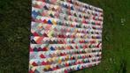 Patch work quilt handgemaakt 175 cm/135cm, Ophalen of Verzenden, Zo goed als nieuw, Borduren en Naaien