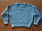 Pull grosse maille bleu ciel - S - 9€, Enlèvement ou Envoi, Comme neuf, Taille 36 (S), Bleu