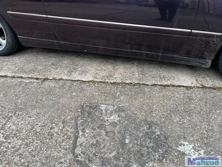 MERCEDES CL (215) Paars 182 rechts zijskirt 1999-2005, Auto-onderdelen, Carrosserie, Motorkap, Mercedes-Benz, Gebruikt