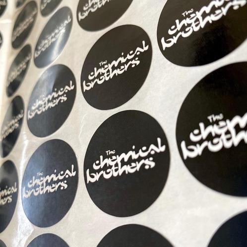 Chemical Brothers stickers - 10 stuks, Verzamelen, Stickers, Nieuw, Overige typen, Ophalen of Verzenden
