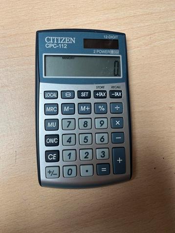 Citizen CPC 112 rekenmachine