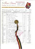 Erembodegem ; Remi Schamp - factuur 1954, Ophalen of Verzenden, Gebruikt