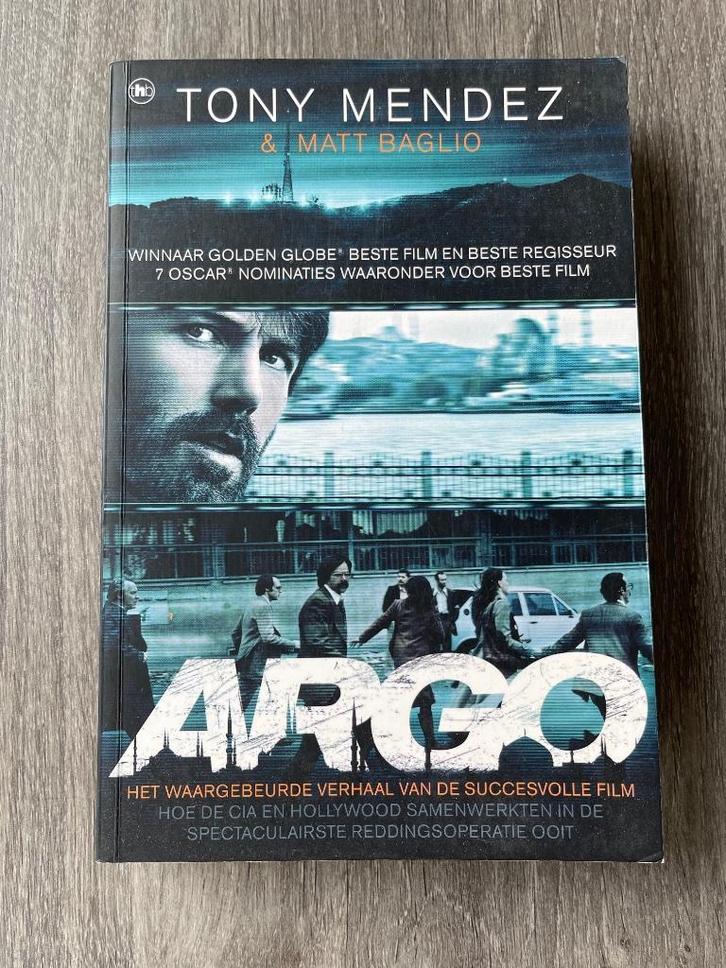 Argo - Tony Mendez & Matt Baglio, Boeken, Avontuur en Actie, Gelezen, Ophalen of Verzenden