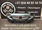 Mercedes A Klasse COMPLEET voorbumper 2012-2015 A176 W176, Gebruikt, Ophalen of Verzenden, Bumper, Voor
