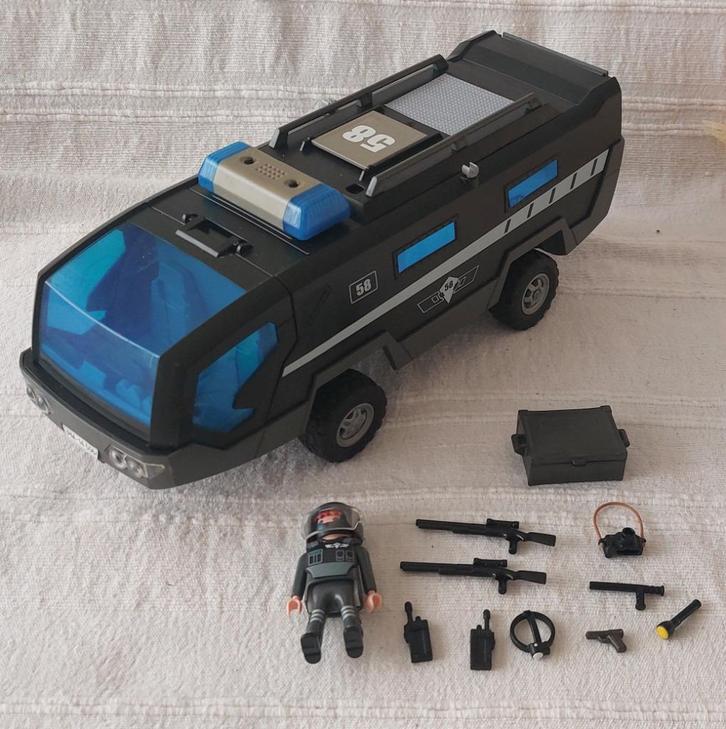 Playmobil 5564 - Interventietruck, Kinderen en Baby's, Speelgoed | Playmobil, Gebruikt, Complete set, Ophalen of Verzenden
