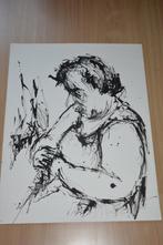 Dolf Jaspers originele tekening, Ophalen