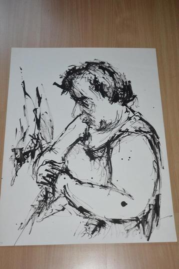 Dolf Jaspers originele tekening beschikbaar voor biedingen