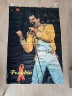 Freddie Mercury drapeau neuf en tissu polyester 75x 110 cm, Collections, Comme neuf, Enlèvement ou Envoi